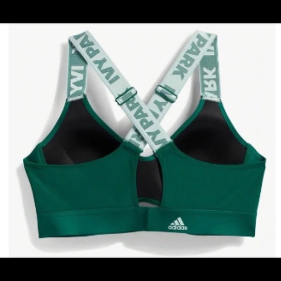 ADIDAS IVY PARK DRIP CUTOUT MEDIUM SUPPORT BRA - Picture 2 of 4